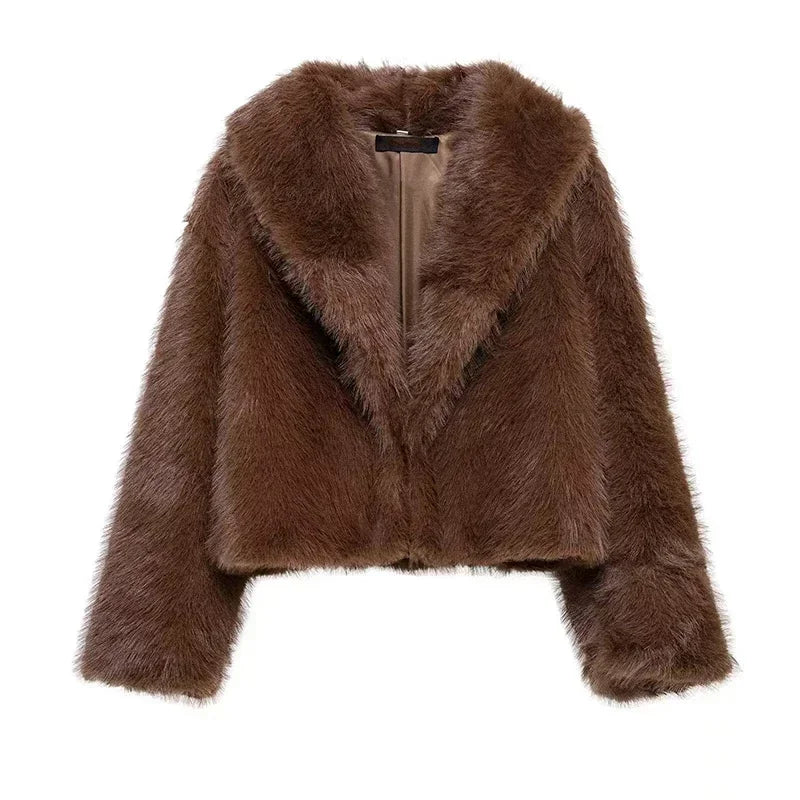 Faux Fur Coat