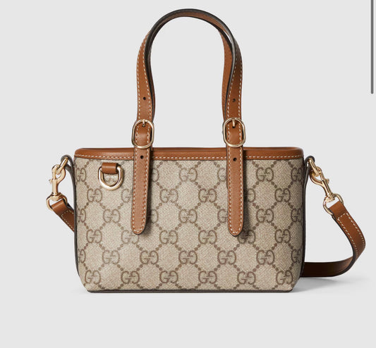 GG Emblem Mini-Tasche BEIGE