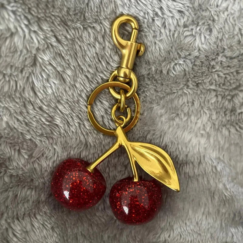 GIFT INCLUDED - CHERRY KEYCHAIN - Only one free gift per bag