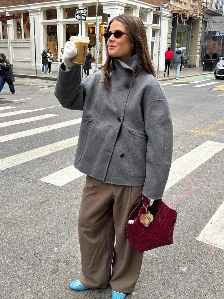 RETRO TWEED COAT