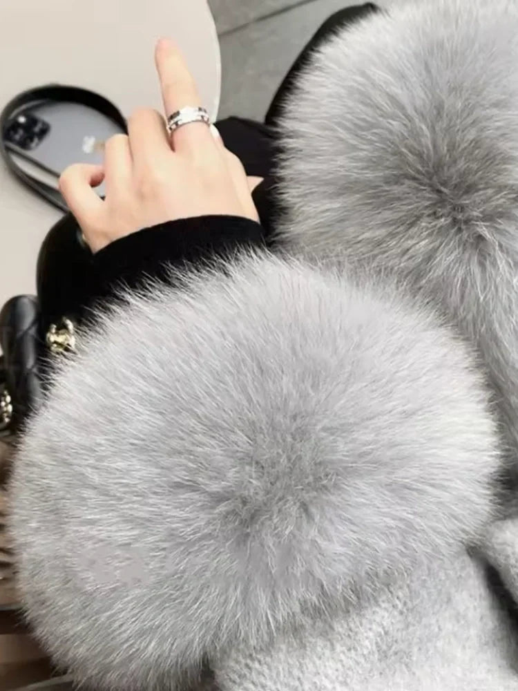 LACE UP ELEGANCE COAT